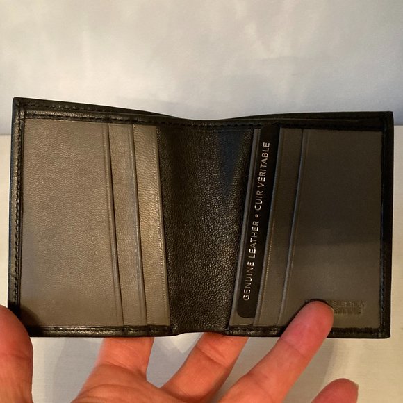 Buffalo Wallet - Black Leather - New - Picture 2 of 4